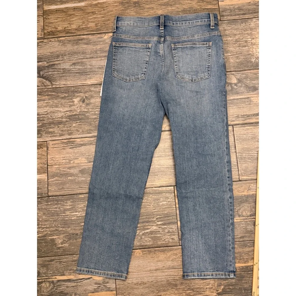 Thereabouts Boys 10 Husky Taper Fit Advanced Flex 360 Jeans Bundle Blue Grey 2PK